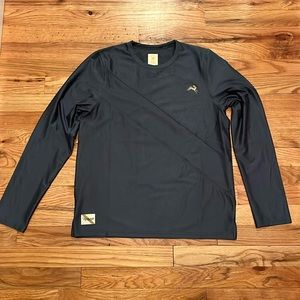 Tracksmith Workout Long Sleeve Shirt- size Medium
